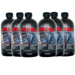 super gorilla tonic 6 l pack (6x bottles of 16oz)