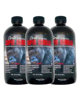 super gorilla 3 l pack (3x bottles of 16oz)